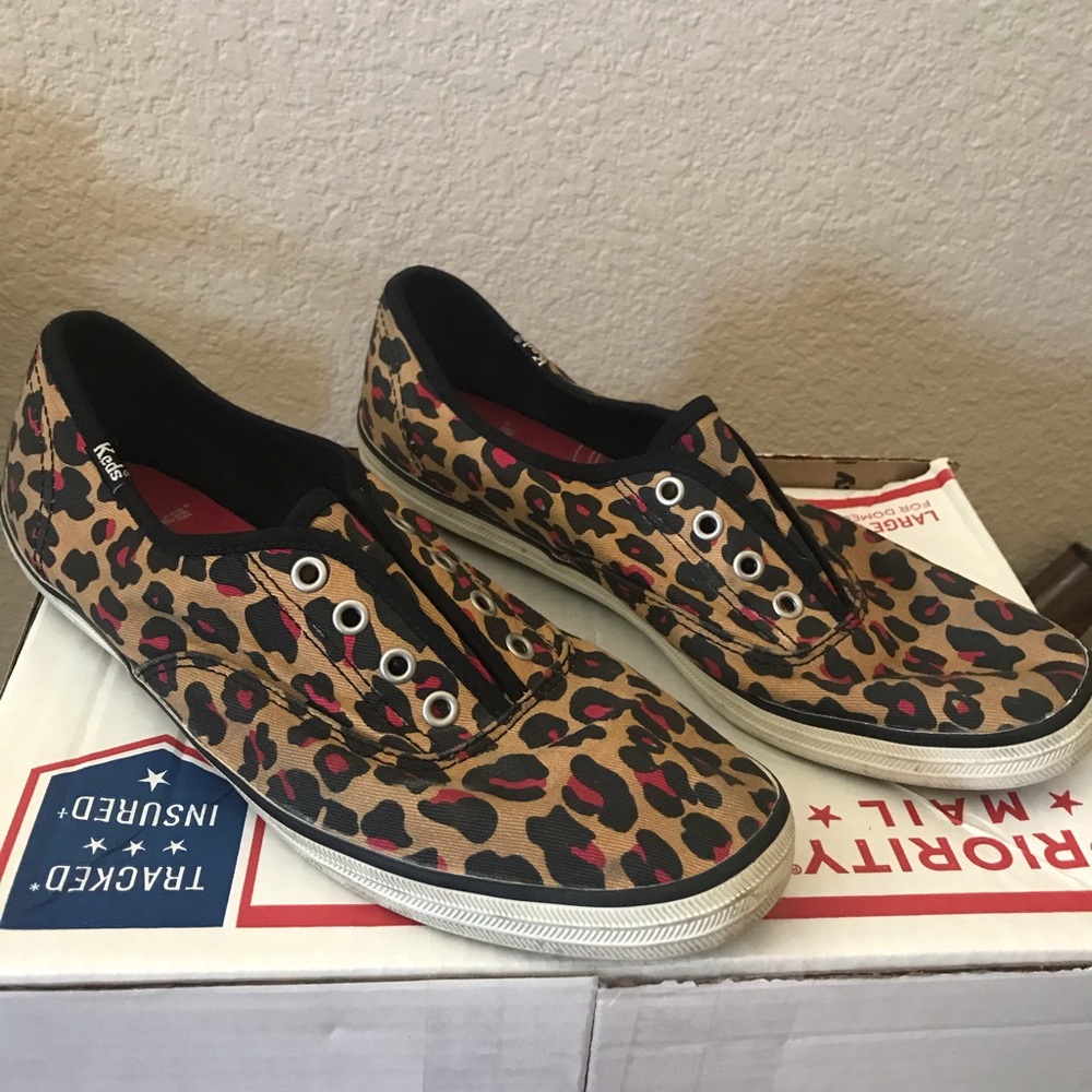 Keds leopard red 8